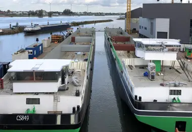 Sendo Liners to enter port of Amsterdam with engines off, reducing emissions