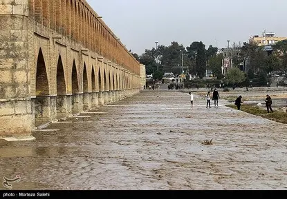 گزارش تصویری چشم نصف جهان به زاینده‌رود روشن شد (13)