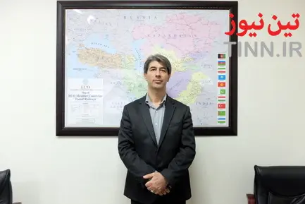 منوچهر سلمانزاده-مديركل دفتر ترانزيت و حمل و نقل بين‌المللي