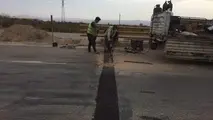 آغاز عملیات مرمت درز انبساطی پل های بزرگ در محورهای حوزه استحفاظی استان سمنان