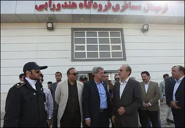 فرودگاه هندورابی صبح امروز به بهره برداری رسید