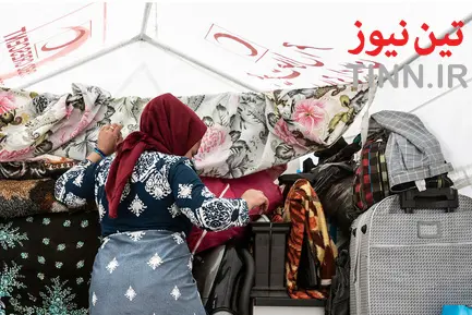 وضعیت زلزله زدگان بخش قطور شهرستان خوی