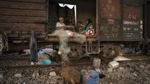 قطار بدون مقصد سیل‌زدگان بامدژ 