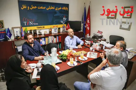 حضور مدیرعامل آسمان در موسسه تین