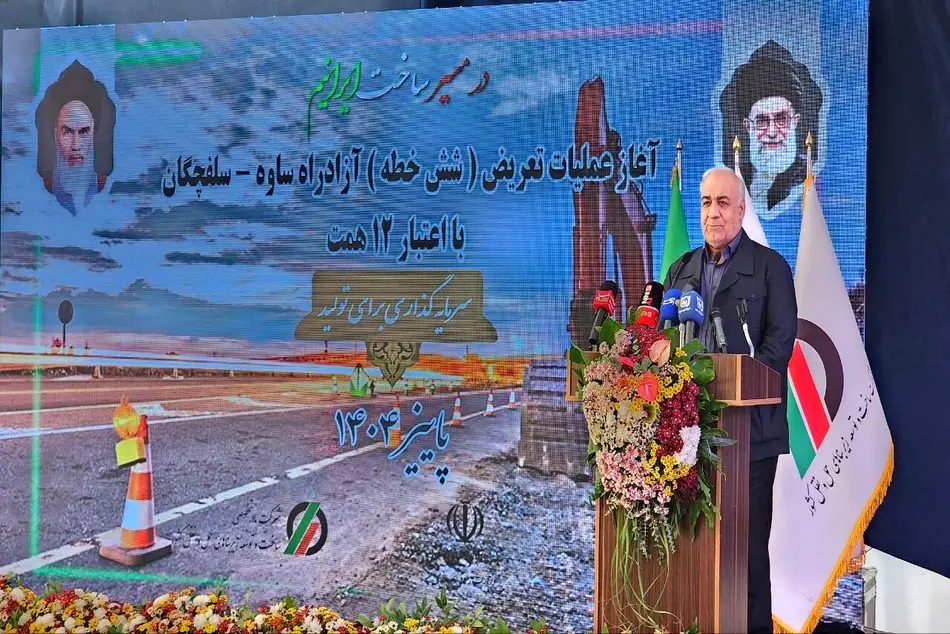 قطعه ۶۵ کیلومتری آزادراه ساوه–سلفچگان قلب تپنده کریدورهای کشور
