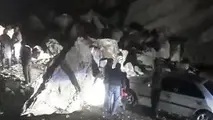 جزئیات مسدود شدن محور ارتباطی یاسوج  شیراز به علت ریزش کوه 