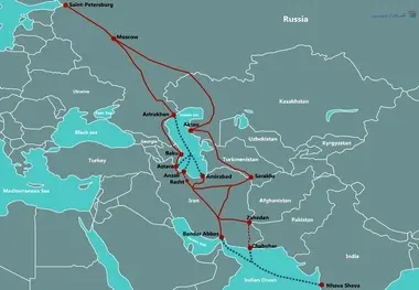 تخفیف راه آهن روسیه برای حمل و نقل بار از طریق بخش شرقی کریدور شمال جنوب