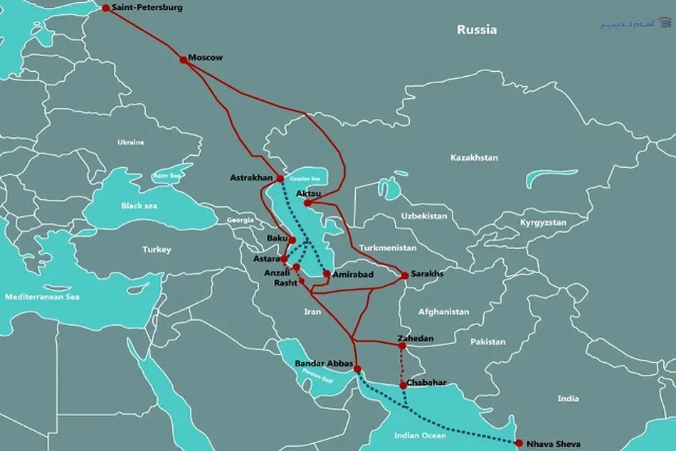 تداوم بی توجهی شرکای ایران به کریدور شمال جنوب