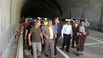 نیازسنجی مسائل ترافیکی و علائم ایمنی در تونل شهید باقری لامرد 