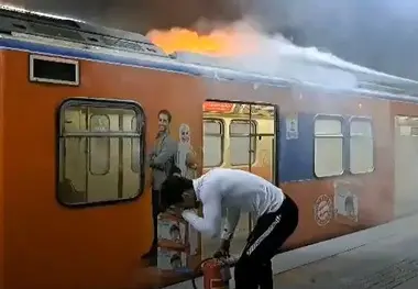 سه حادثه آتش سوزی مشابه در مترو تهران در کمتر از یک ماه + فیلم
