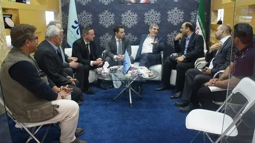 توکاریل در  نمایشگاه بین المللی حمل ونقل ریلی 