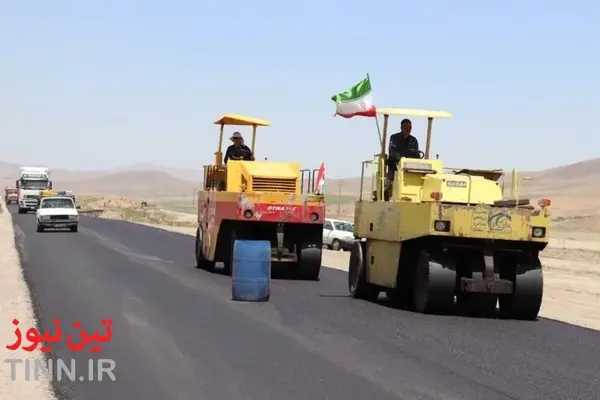 آسفالت و ارتقای ایمنی ۲۶۲۷ کیلومتر از راه‌ های فرعی و روستایی در پنج ماه نخست ۱۴۰۵