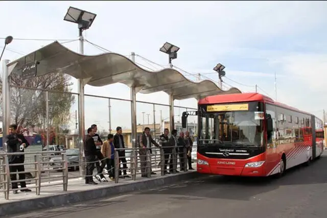 تغییر در ساعات کار اتوبوس‌های شرکت واحد اتوبوسرانی تبریز 