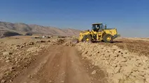 25 کیلومتر از راه های شنی و خاکی شهرستان کوثر  اردبیل تسطیح شد