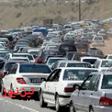 ترافیک سنگین راه‌های مواصلاتی قزوین در هفته آخر تابستان