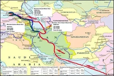 ایران پل ارتباط شمال و جنوب می شود 