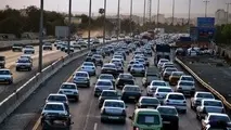 ترافیک سنگین در ورودی های غربی و جنوب غربی تهران