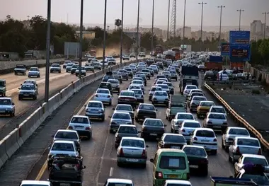 آخرین وضعیت ترافیکی و جوی محورهای مواصلاتی کشور‌