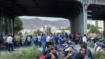 تجمع کارگران هپکو؛ اینبار مقابل زندان اراک+فیلم