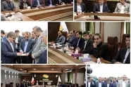 برگزاری نشست مشترک در منطقه آزاد انزلی با حضور مدیرعامل راه‌ آهن