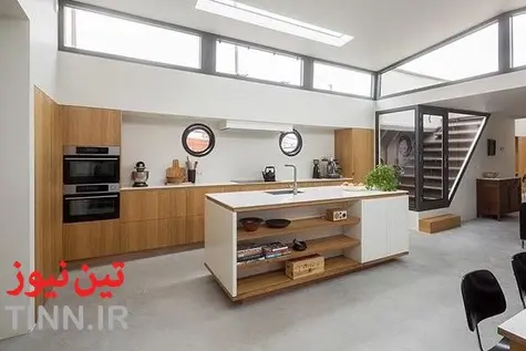 تبدیل کشتی باری به خانه قایقی لوکس