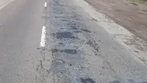 وقتی خرابی جاده، رانندگان را به تخلف وا می‌دارد + فیلم