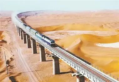 گسترش خطوط ریلی روسیه به سمت چین