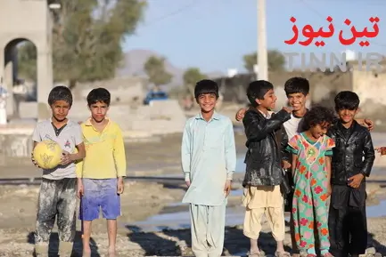 مناطق سیل زده جاسک