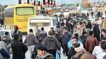 اکثر زائران ایرانی مراسم اربعین به کشور بازگشته‌اند
