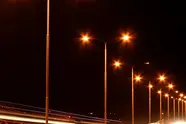آغاز عملیات اجرایی روشنایی در کیلومتر ۲۲ تا ۲۴ محور قدیم ساوه تهران 