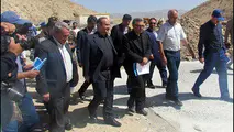 بازدید استاندار ایلام از پروژه های راهسازی ایلام- مهران