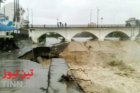 خسارت سیل به مازندران 