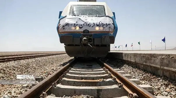 گزارش تصویری | مراسم بهره برداری از خط راه آهن یزد اقلید