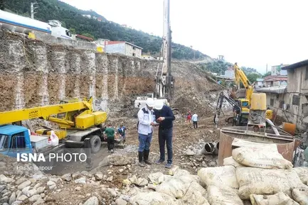 گزارش تصویری مراحل اجرایی احداث پل ۶۰۰ متری شهر پل سفید - مازندران (16)