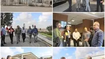 بازدید معاون فنی و راه‌ روستایی سازمان راهداری و حمل‌ونقل جاده‌ای از پایانه مرزی اینچه‌برون