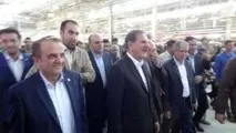 کارخانه ایران خودرو کرمانشاه افتتاح شد