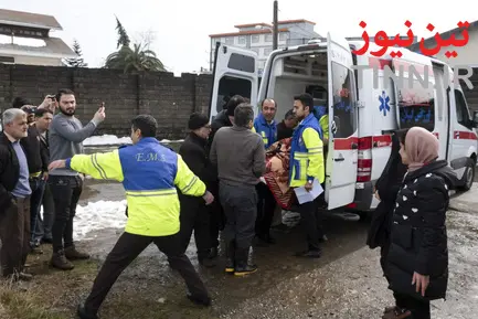 امدادرسانی اورژانس هوایی به مناطق برفی گیلان