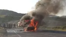 تصادف مرگبار در محور دره شهر بدره