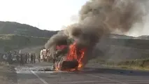 تصادف مرگبار در محور دره شهر بدره