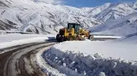 برف راه حدود ۶۰ روستای چالوس و کلاردشت را مسدود کرد 