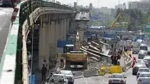 پایان عملیات جمع‌آوری پل گیشا تا آخر سال / آخرین شاه‌تیر پل گیشا برداشته شد