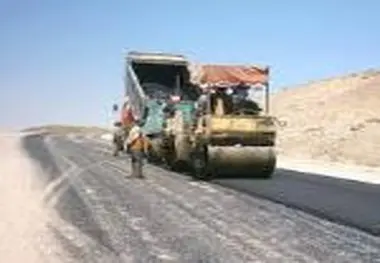 بهسازی و اصلاح روکش آسفالت دو راه روستایی در رابر