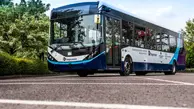 Autonomous bus takes passengers on manoeuvres