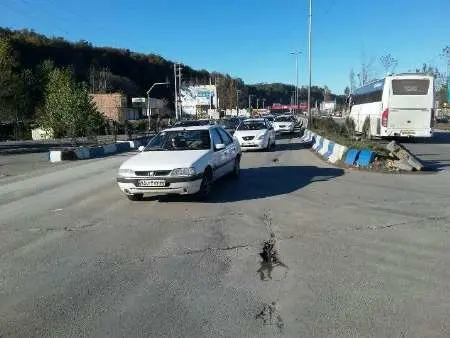 ترافیک سنگین در مسیر برگشت جاده های مازندران به تهران