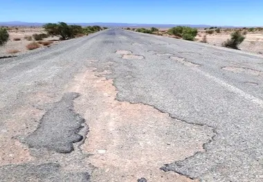 جاده روستای رومه به میغان وضعیت مناسبی ندارد