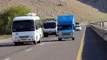 افزایش ۰.۶ درصدی تردد در محورهای برون شهری نسبت به روز قبل