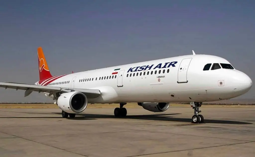 پرواز تهران-کیش در فرودگاه شیراز به زمین نشست