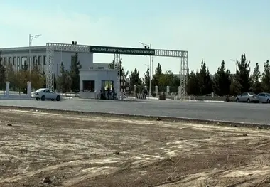 بازدید مدیران ارشد راه آهن حمل و نقل از ترمینال سرخس ترکمنستان