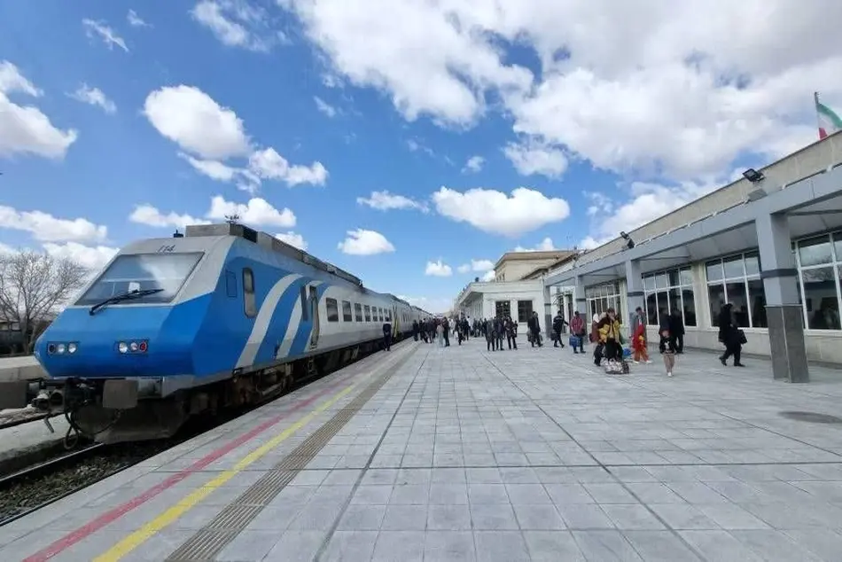 رشد ۴ درصدی جابجایی مسافر راه آهن شمال غرب کشور