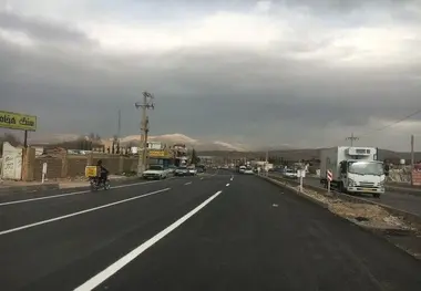 جاده صدرا به شیراز ایمن‌ سازی شد 